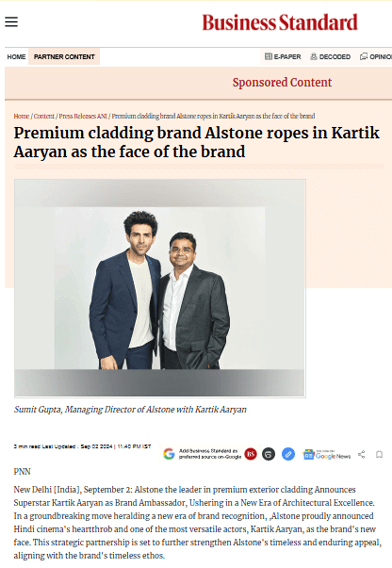 Mr. Sumit Gupta with Kartik